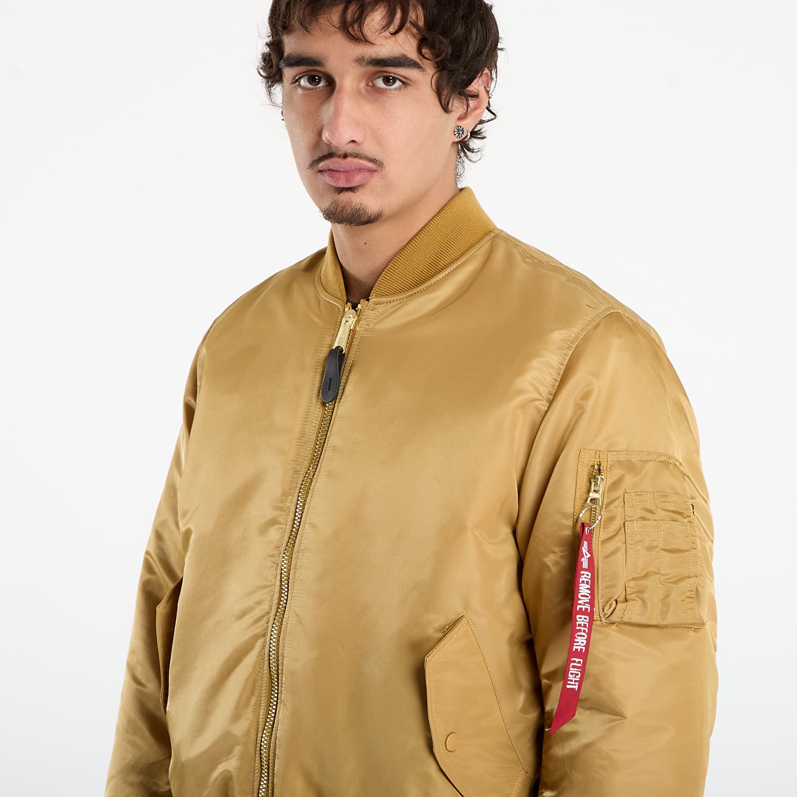 Herrenjacken Alpha Industries MA-1 Heritage Gold