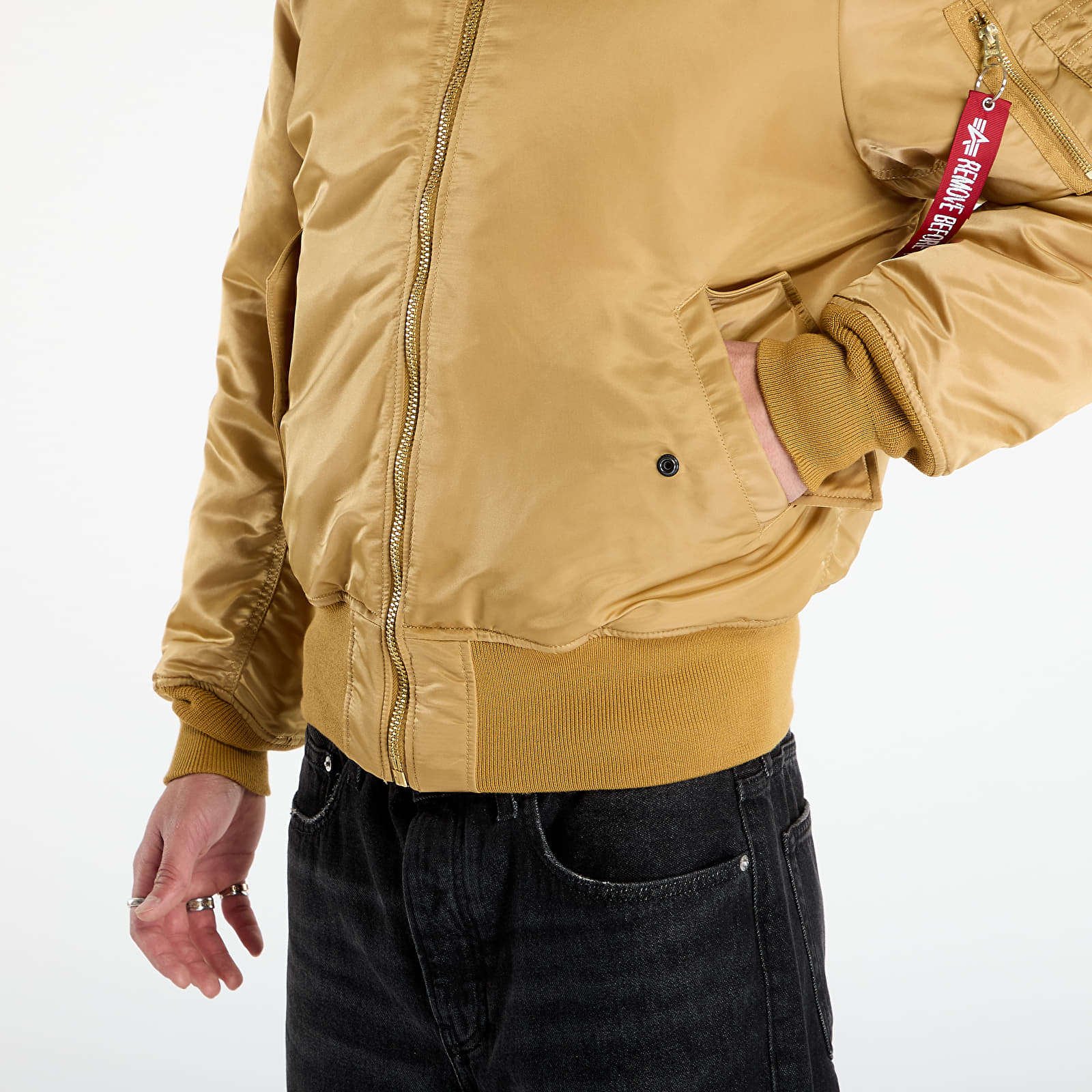Herrenjacken Alpha Industries MA-1 Heritage Gold