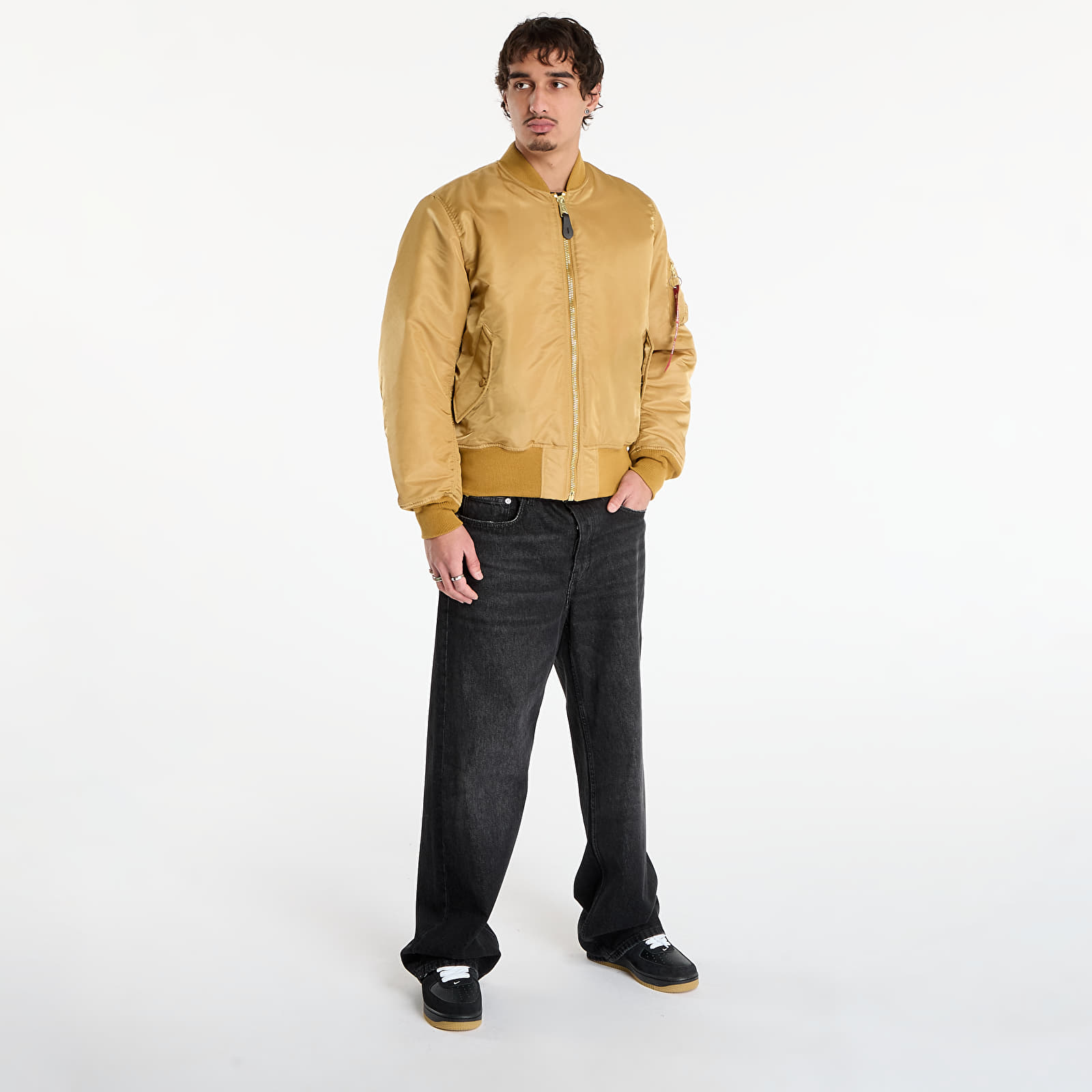 Herrenjacken Alpha Industries MA-1 Heritage Gold