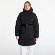 Calvin Klein Jeans Belted Midweight Coat Black