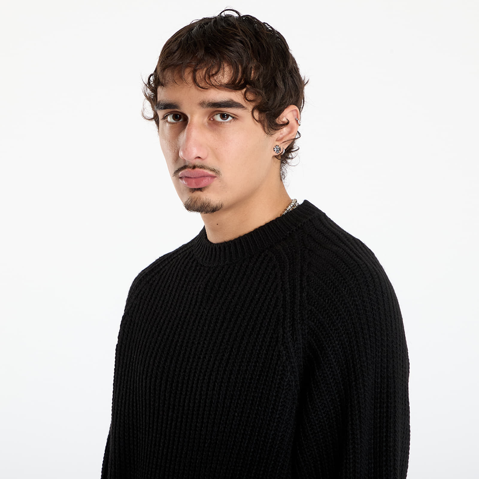 Herren Pullover Carhartt WIP Firth Sweater UNISEX Black
