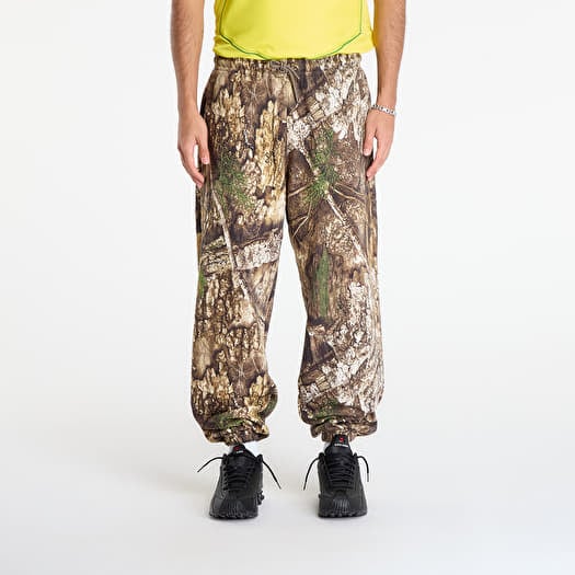 Dressid Jordan Brooklyn Men's Fleece Realtree Pants Medium Olive/ Sail