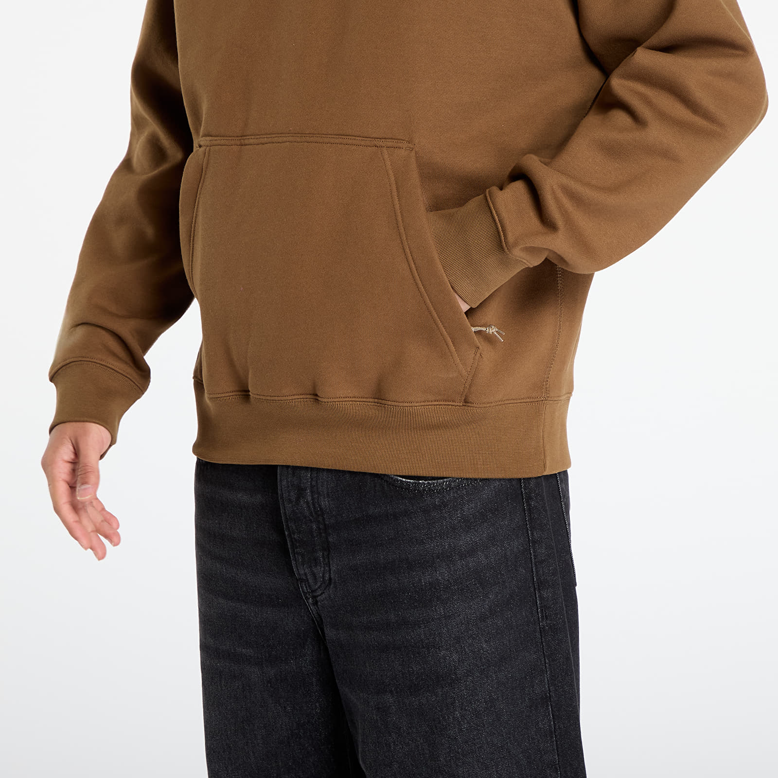 Muške dukserice Nike ACG "Tuff Fleece" Pullover Hoodie Mosswood Brown/ Lt Khaki/ Summit White