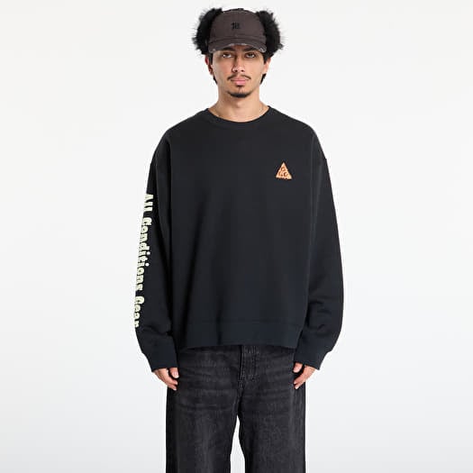 Sweatshirt Nike ACG "Tuff Fleece" Crew-Neck Black