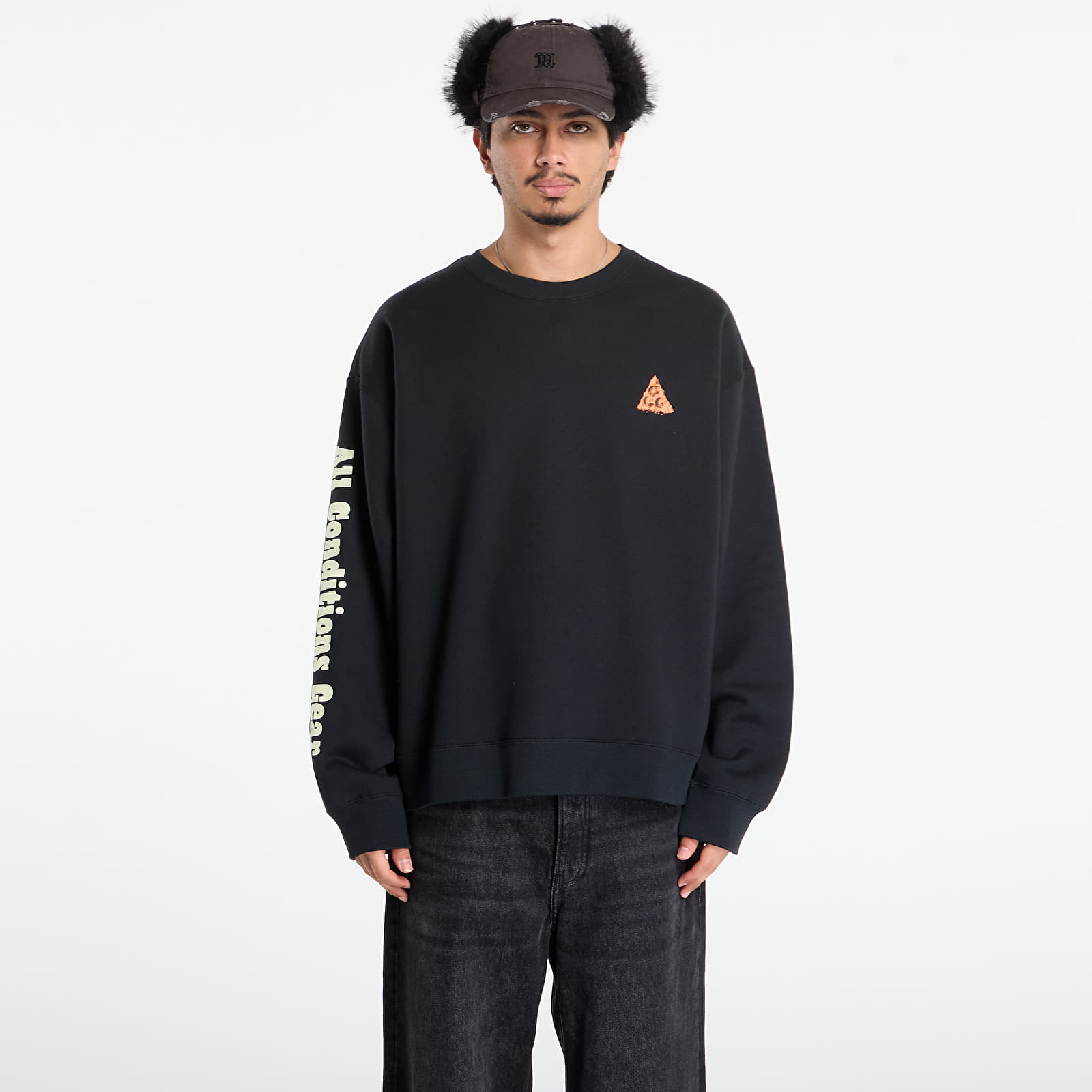 Herren-Sweatshirts Nike ACG "Tuff Fleece" Crew-Neck Black