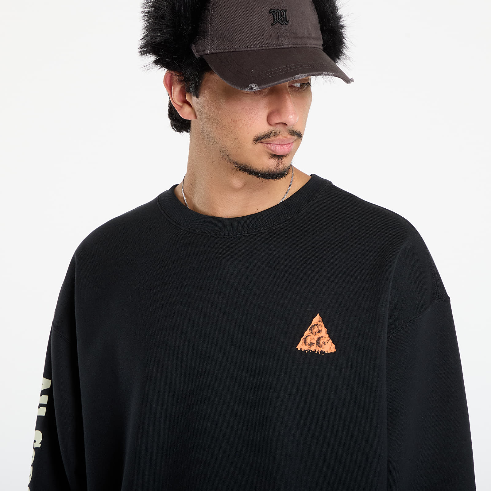 Herren-Sweatshirts Nike ACG "Tuff Fleece" Crew-Neck Black