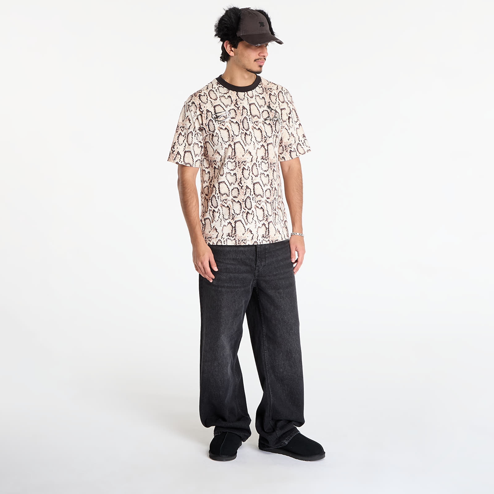 T-shirty męskie Puma x A$AP ROCKY Snakeskin Tee Frosted Ivory AOP