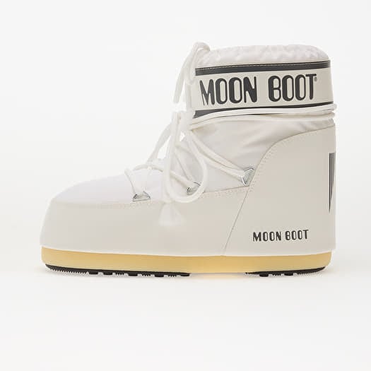 Moon Boot Icon Low Nylon White Mono