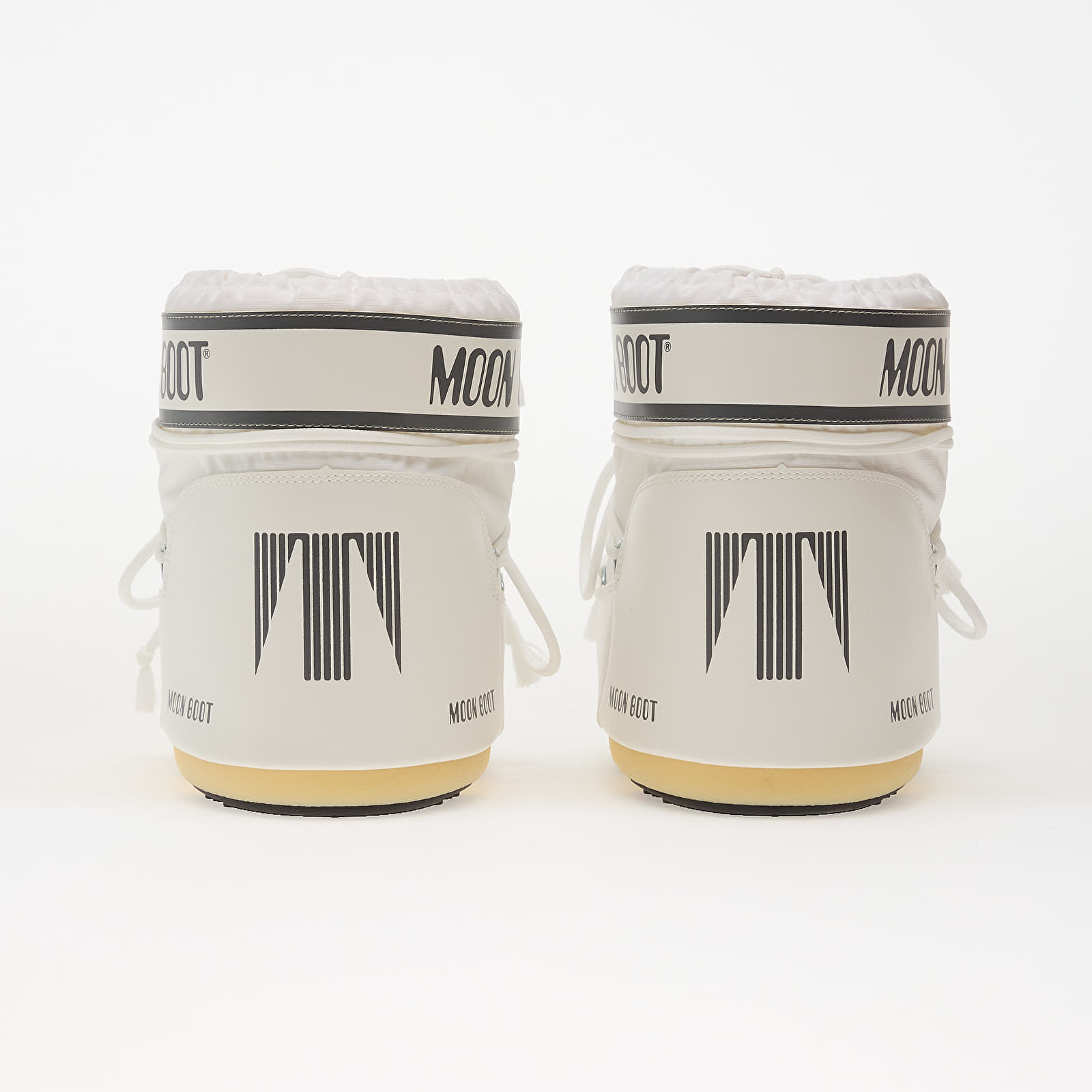 Мъжки кецове и обувки Moon Boot Icon Low Nylon White Mono