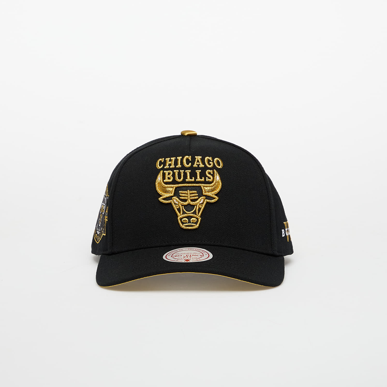 Capac Mitchell & Ness NBA Core Vi Pro Snapback Bulls Black/ Gold Universal