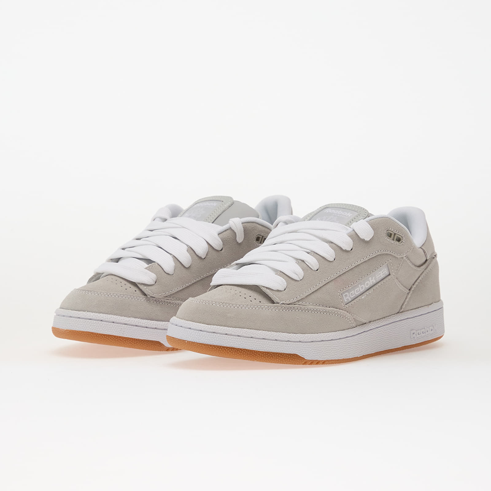 Men's sneakers and shoes Reebok Club C Bulc Cln Grey1/ Ftwrwhite/ Gum