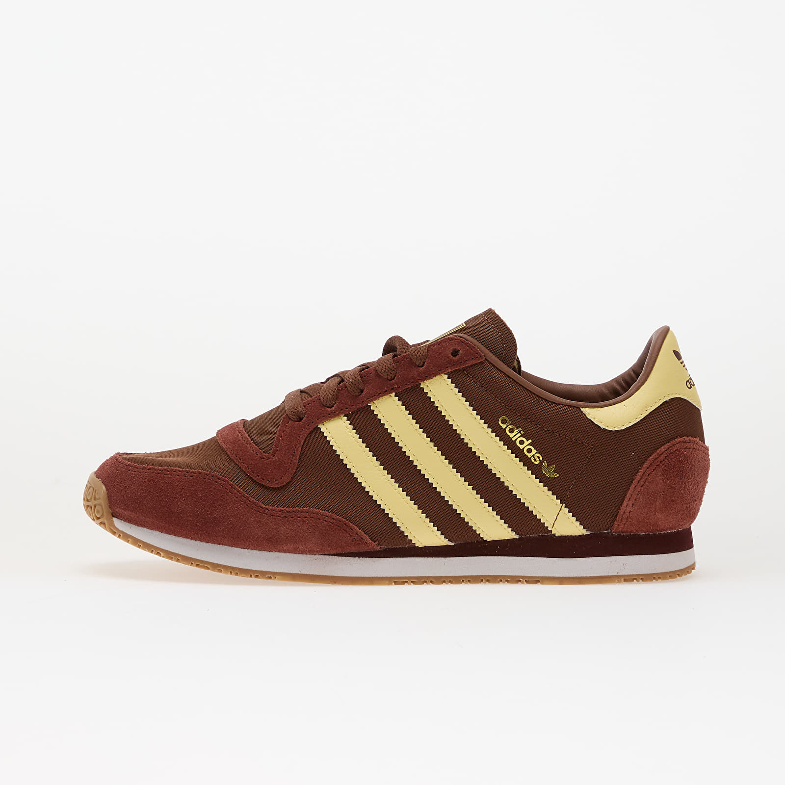Dámske topánky a tenisky adidas Galaxy Og W Preloved Brown/ Almost Yellow/ Fox Brown