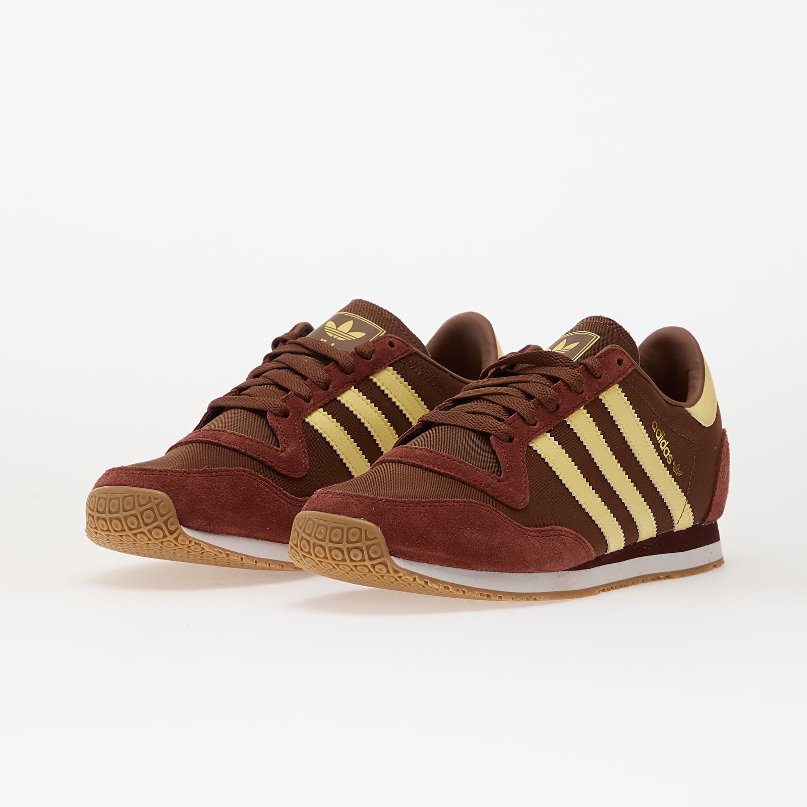 Dámske topánky a tenisky adidas Galaxy Og W Preloved Brown/ Almost Yellow/ Fox Brown