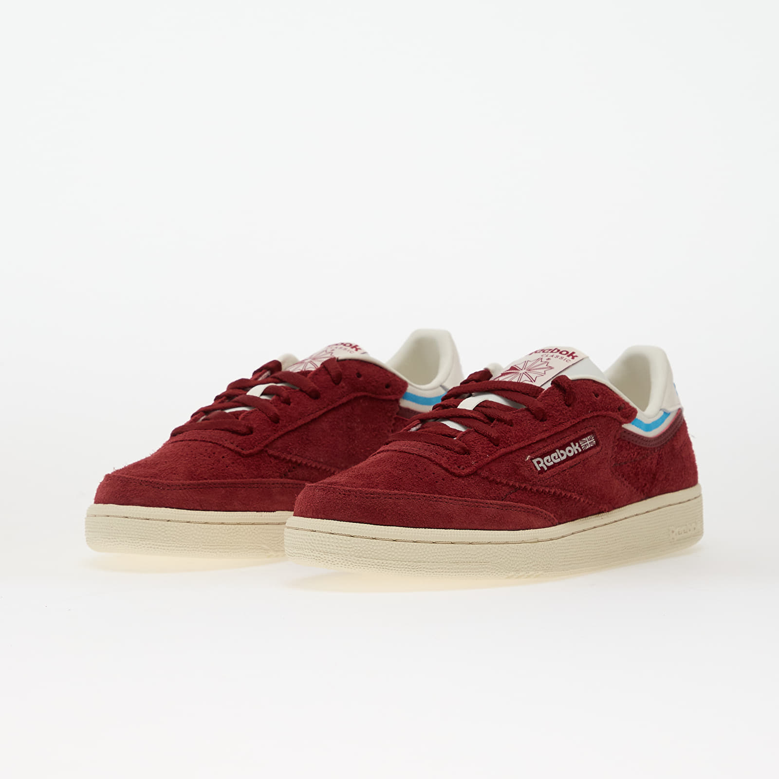 Дамски кецове и обувки Reebok Club C 85 Retrored/ Chalk/ Futurecyan