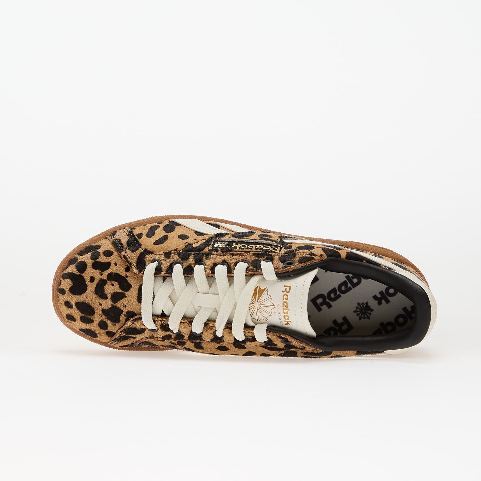 Încălțăminte și sneakerși pentru femei Reebok Club C Grounds Uk Cheetah/ Cheetah/ Chalk
