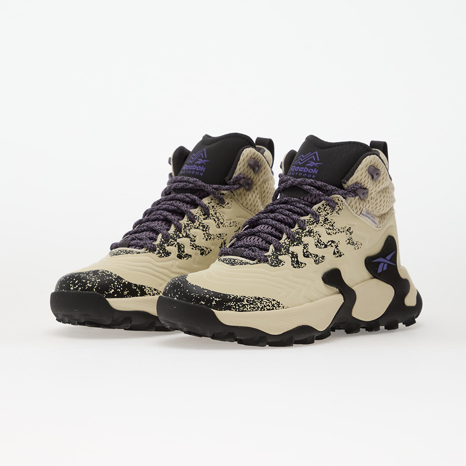 Joggesko og sko for kvinner Reebok Kitari Dmx Alabaster/ Washed Black/ Purple Fusion