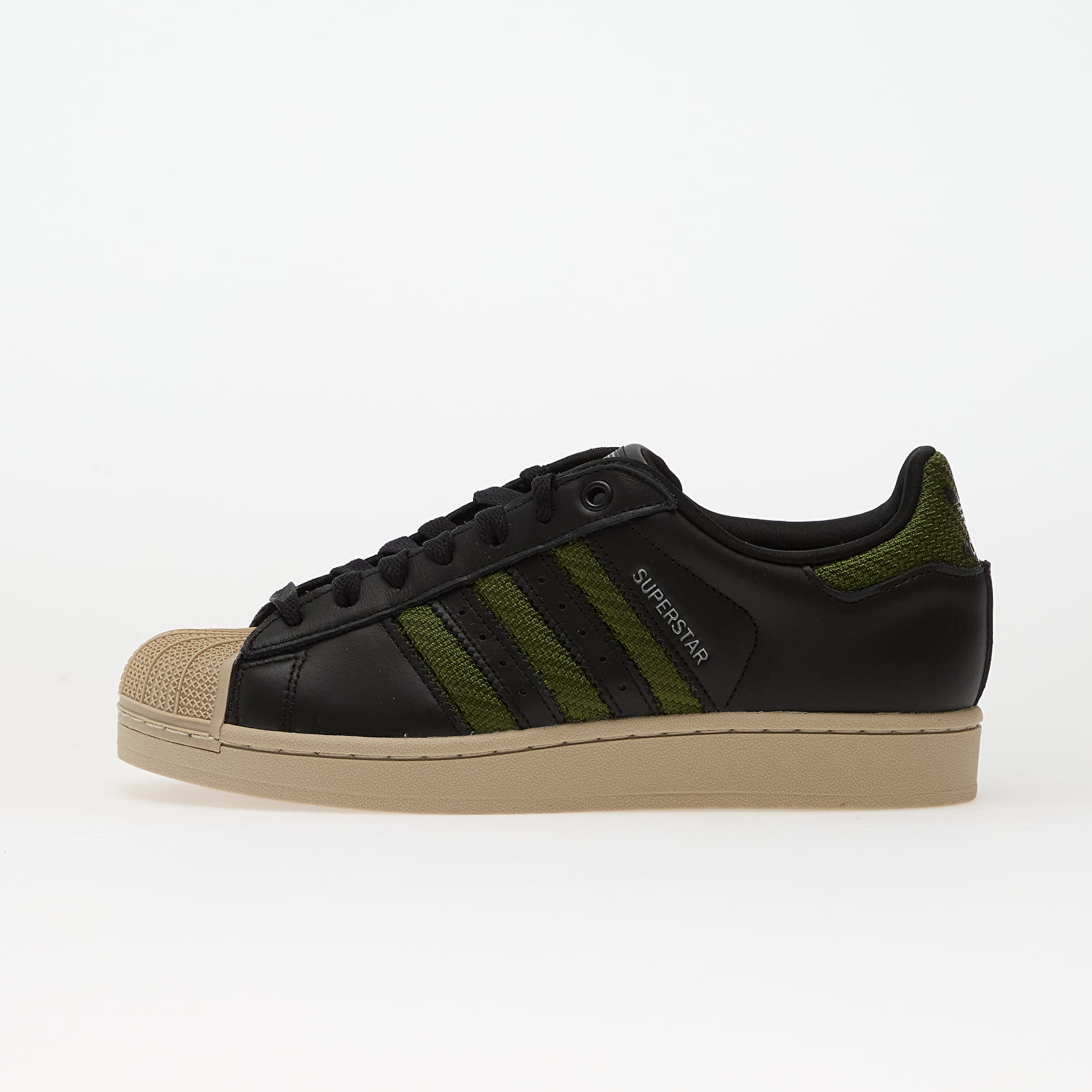 Pánske tenisky a topánky adidas Superstar II Core Black/ Tecoli/ Wonder Beige