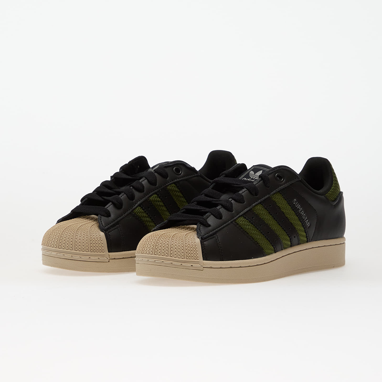 Pánske tenisky a topánky adidas Superstar II Core Black/ Tecoli/ Wonder Beige
