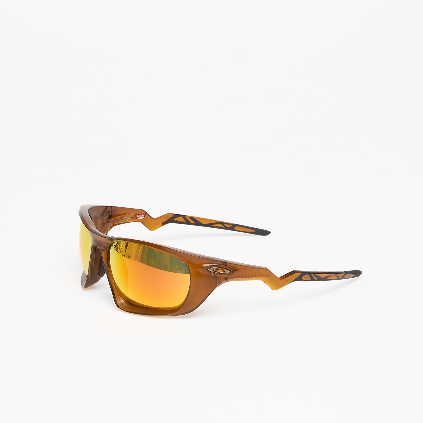 Muške sunčane naočale Oakley Lateralis Prizm Ruby Matte Dark Amber