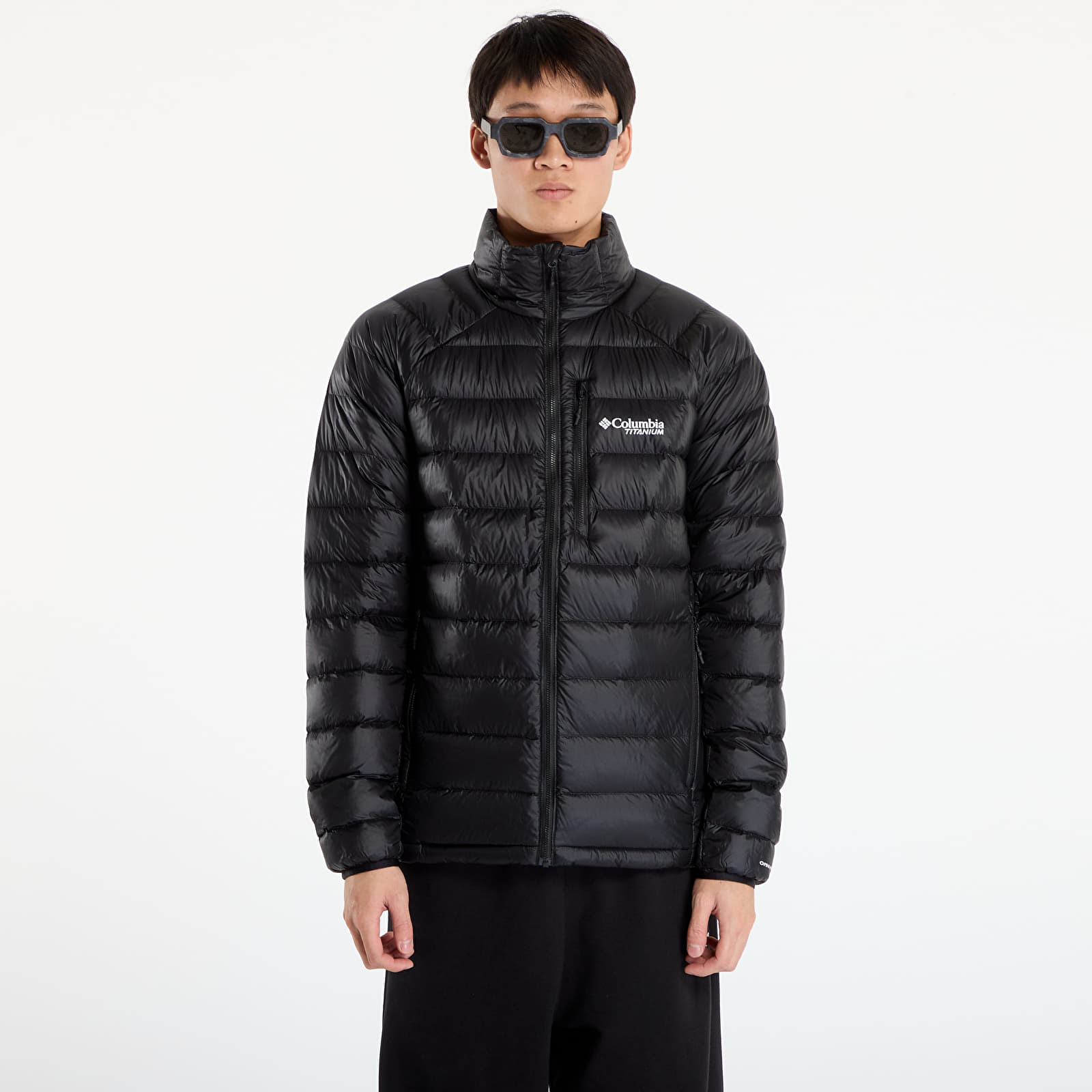 Pánské bundy Columbia Arctic Crest™ Down Jacket Black