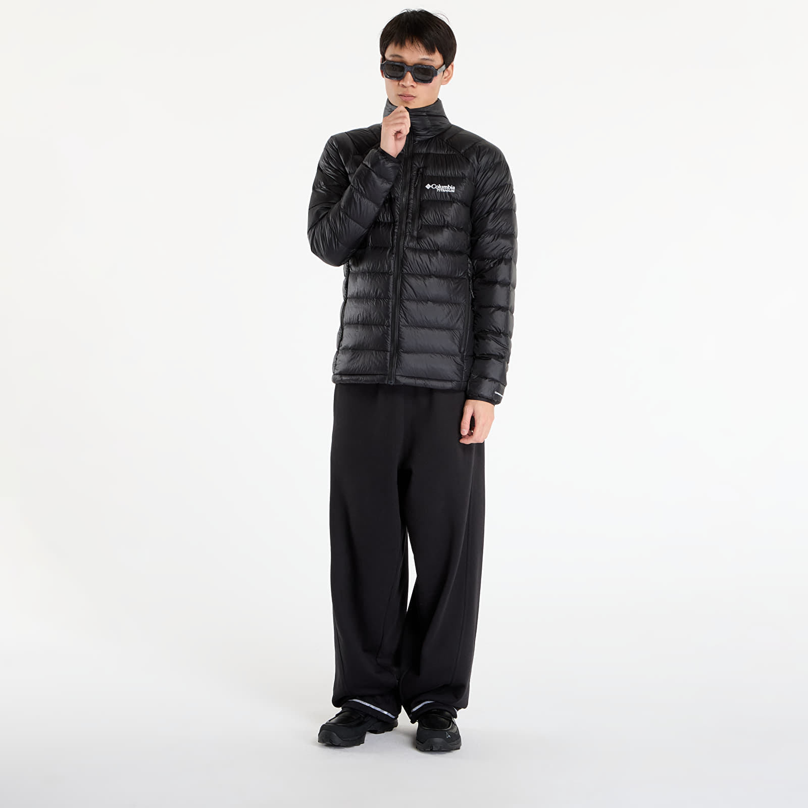 Pánské bundy Columbia Arctic Crest™ Down Jacket Black