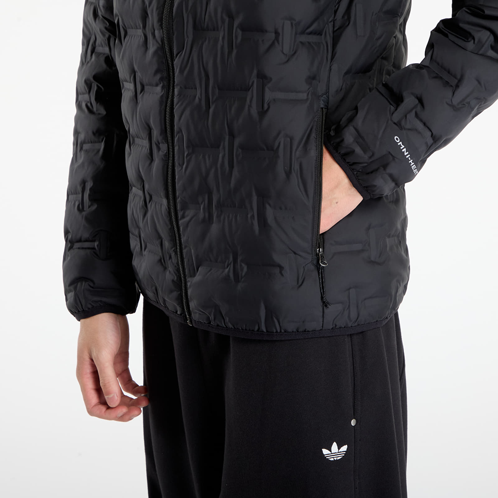 Pánské bundy Columbia Delta Ridge™ II Down Hooded Jacket Black