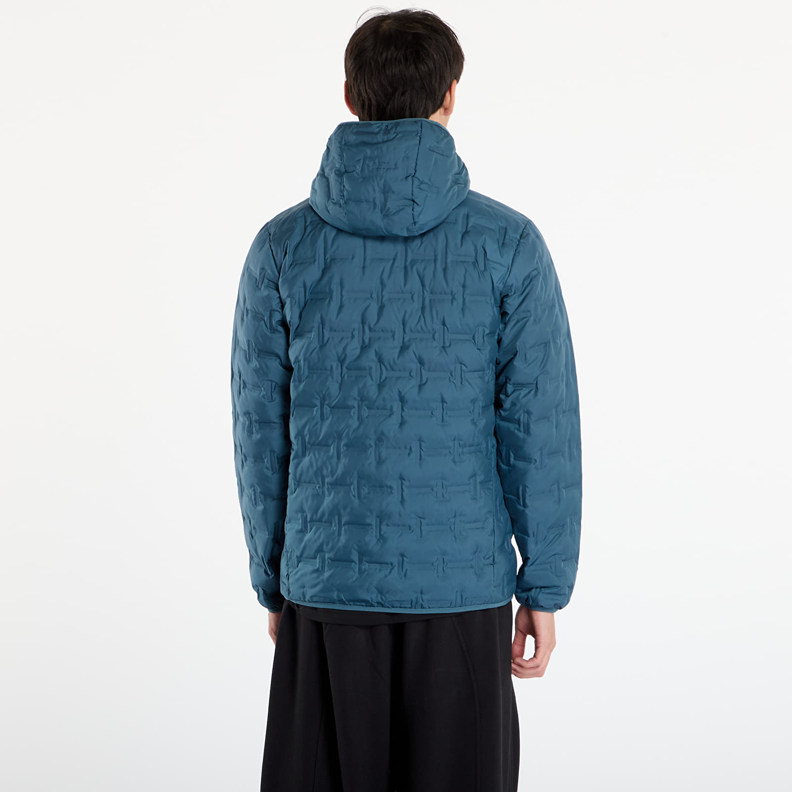 Pánské bundy Columbia Delta Ridge™ II Down Hooded Jacket Everblue