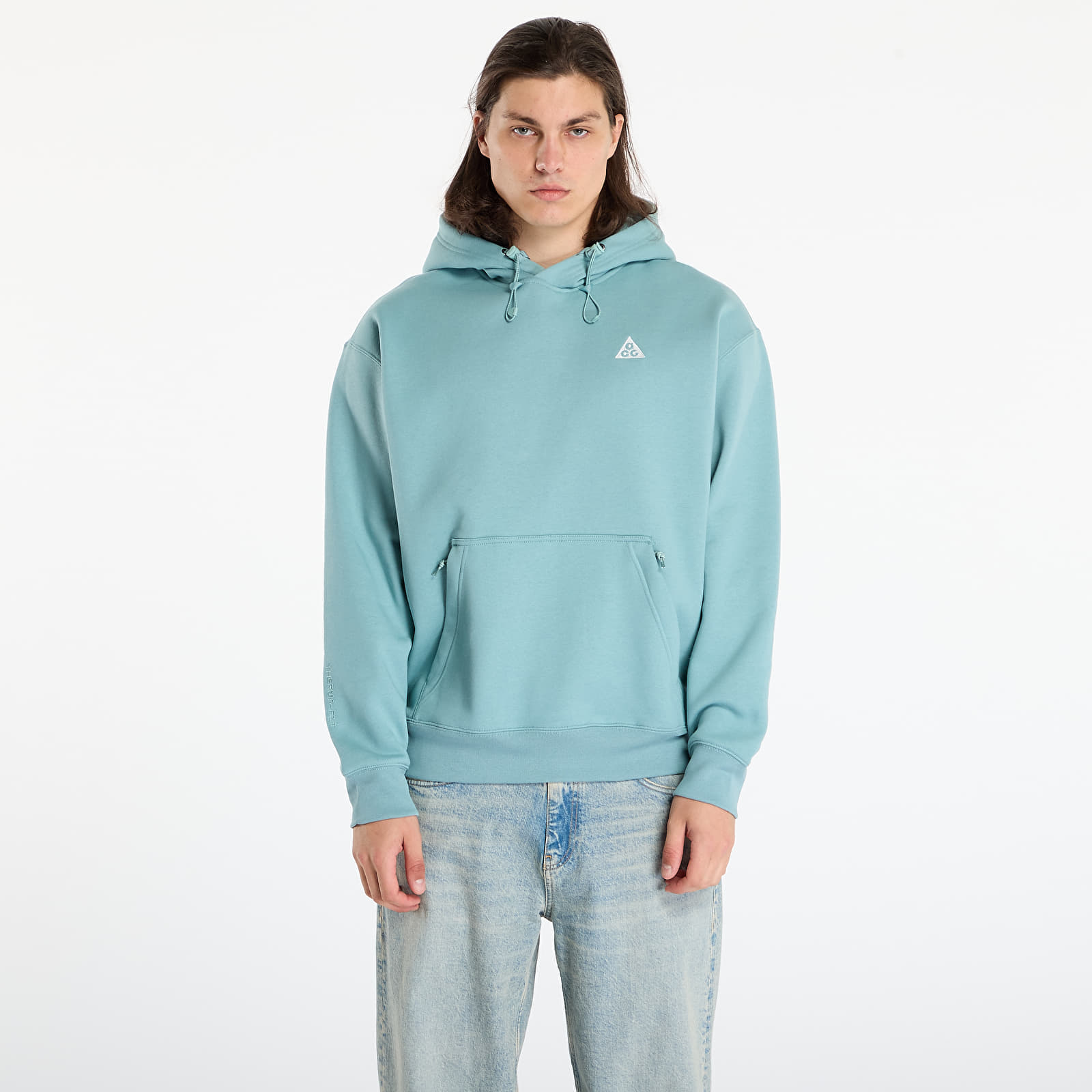 Sweatshirt Nike ACG Tuff Fleece Pullover Hoodie Cannon/ Clay Green/ Summit White L