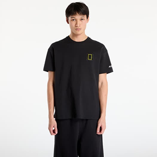 adidas National Geographic Graphic Short Sleeve T-Shirt Black/ White