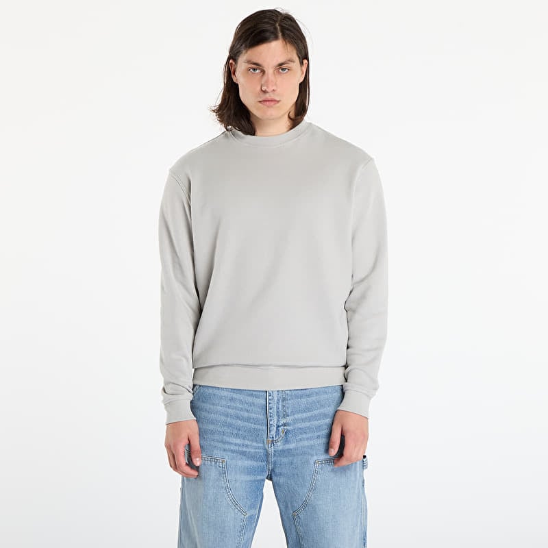 Mikina Urban Classics Crewneck Sweatshirt Light Asphalt