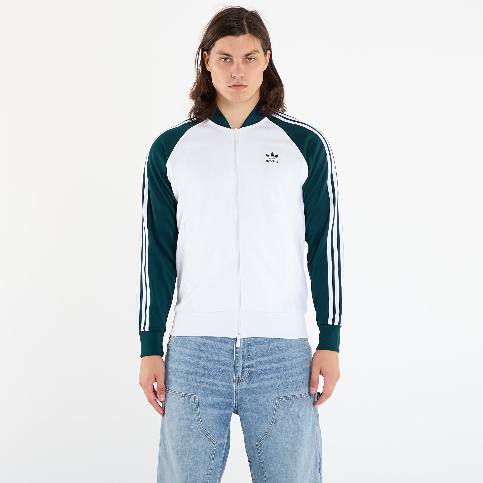 Hoodies and sweatshirts adidas Adicolor Classics SST Track Jacket White