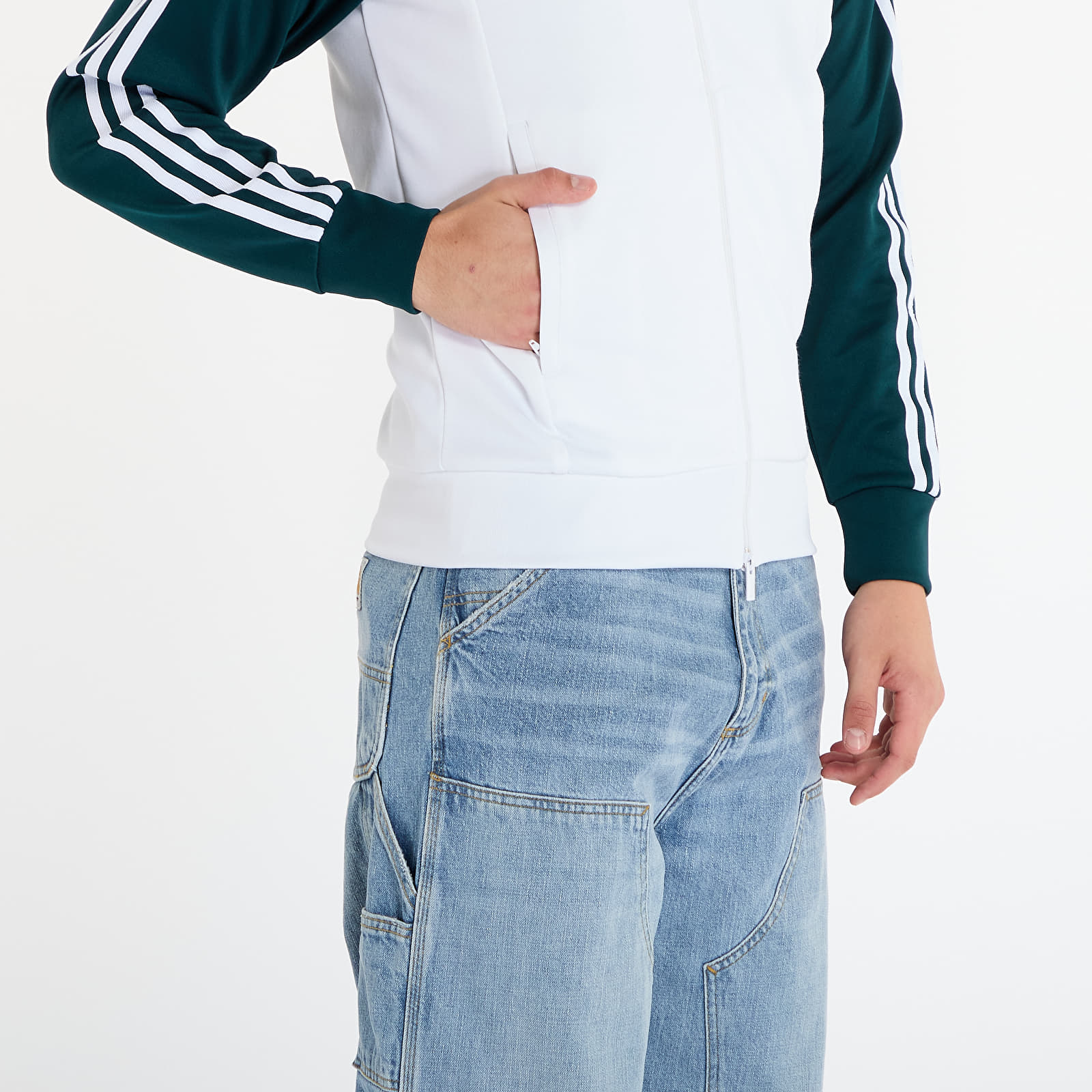 Hoodies and sweatshirts adidas Adicolor Classics SST Track Jacket White