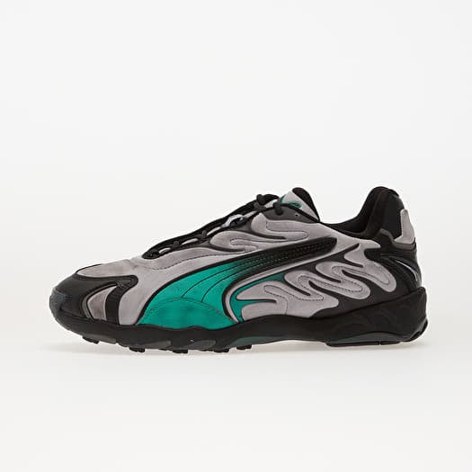 Puma Inhale Distressed Vibrant Silver-Vibrant Green
