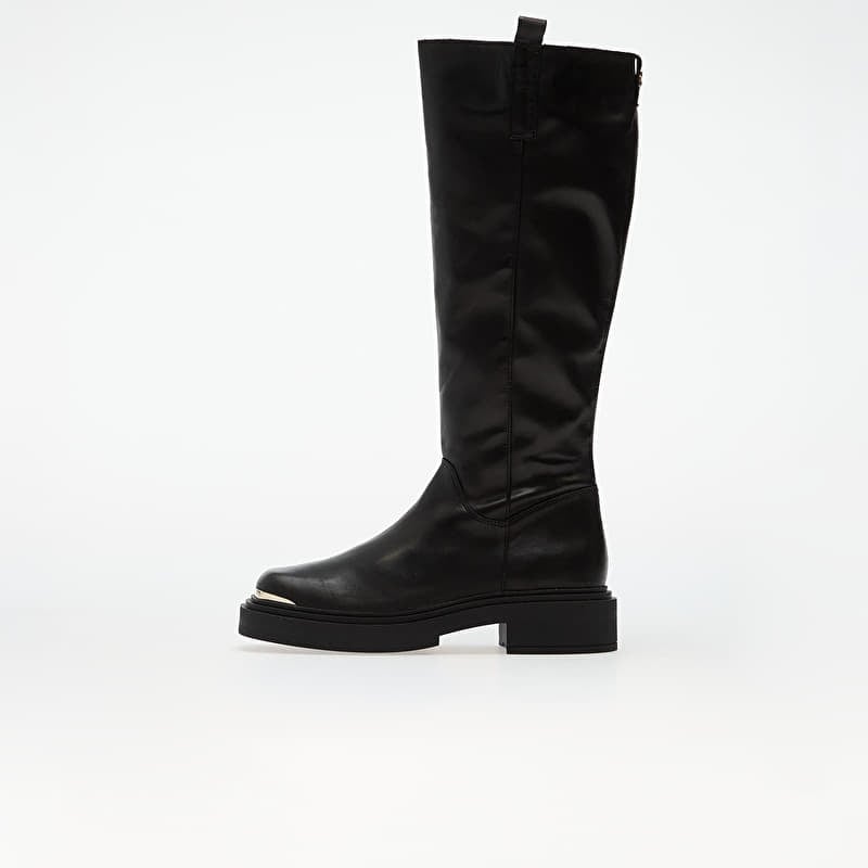 Steve Madden Constance Black Leather