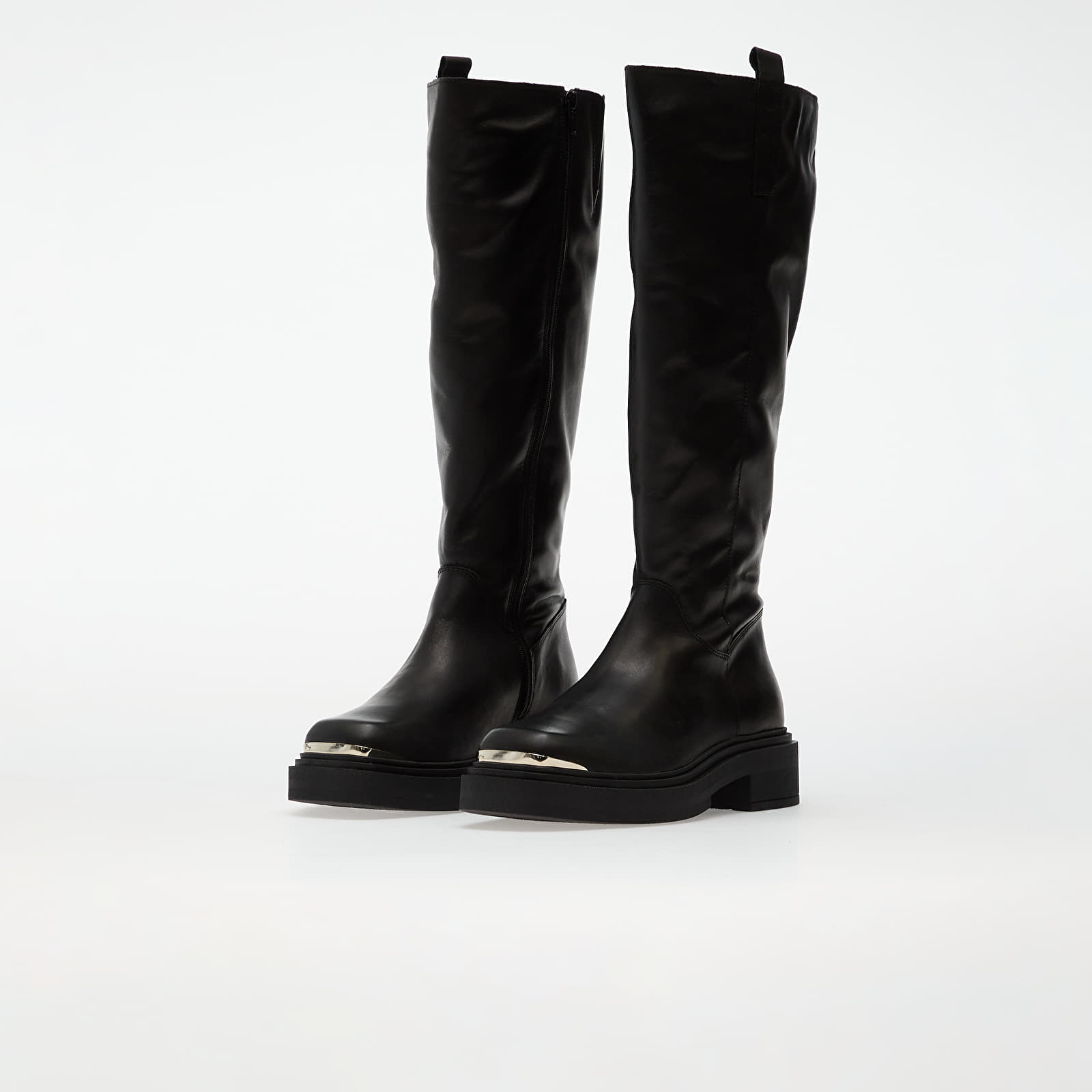 Chaussures et baskets femme Steve Madden Constance Black Leather