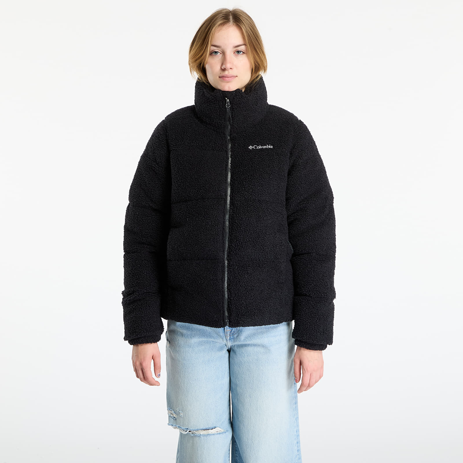 Jachetă Columbia Puffect™ Sherpa Jacket Black S