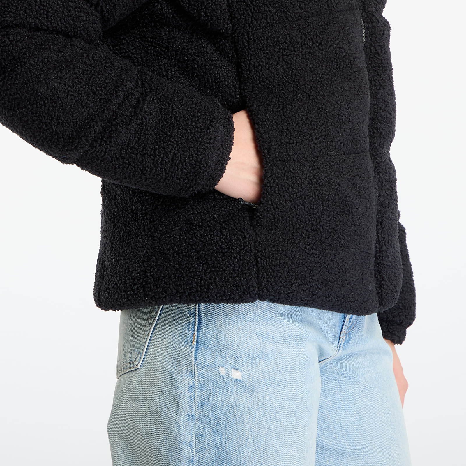 Naisten takit Columbia Puffect™ Sherpa Jacket Black