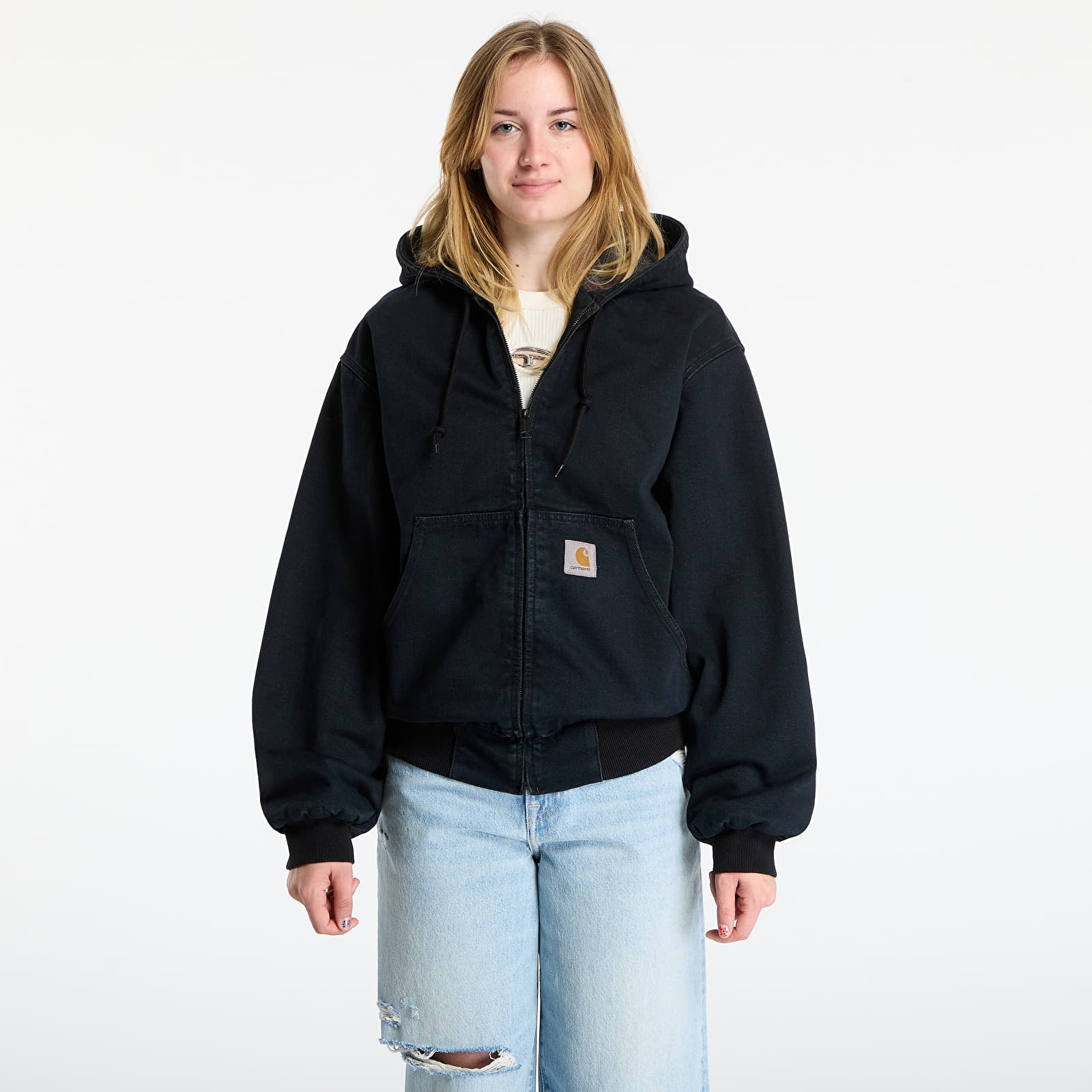 Muške jakne Carhartt WIP OG Active Jacket UNISEX Blue Midnight Wash