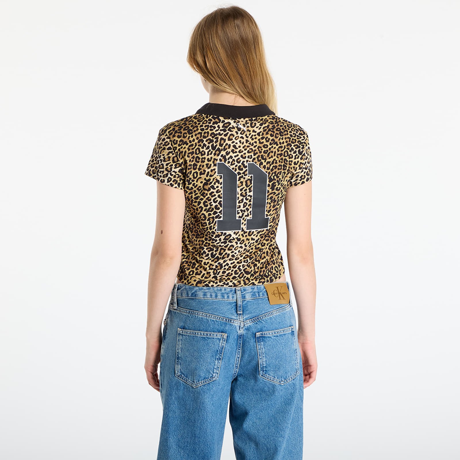 Naisten T-paidat PUMA x A$AP ROCKY Animal Baby Tee Warm Beige/ AOP