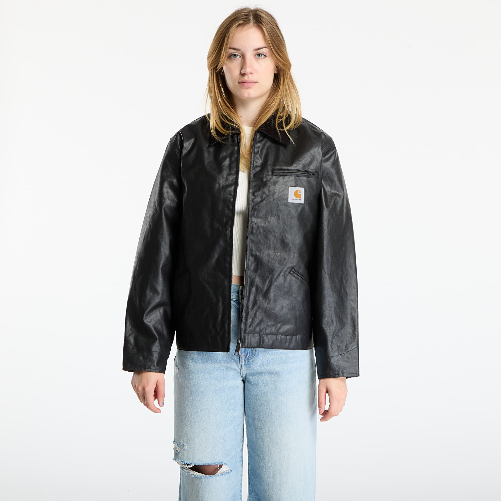 Miesten takit Carhartt WIP OG Dean Jacket Black/ Black