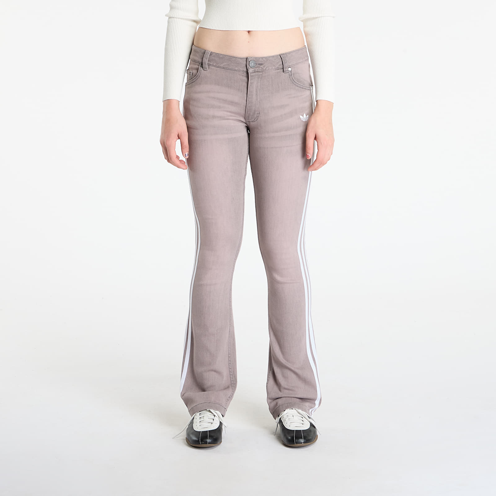 Дамски панталон adidas Adilenium Season 4 Teamgeist Slim LR Denim Joggers New Rose