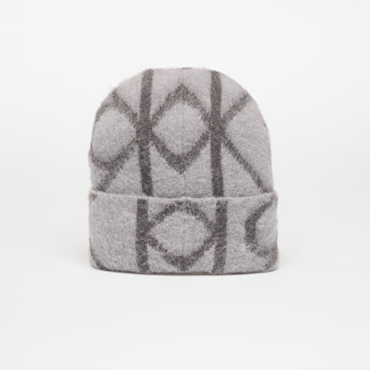 Mütze Calvin Klein Emblem Aop Brushed Hat Grey