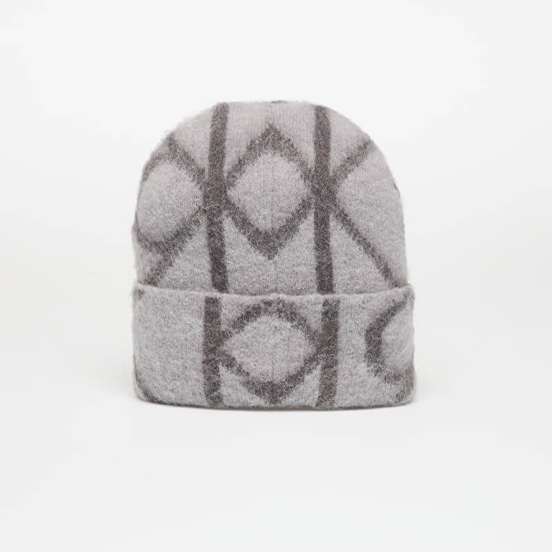 Hat Calvin Klein Emblem Aop Brushed Hat Grey