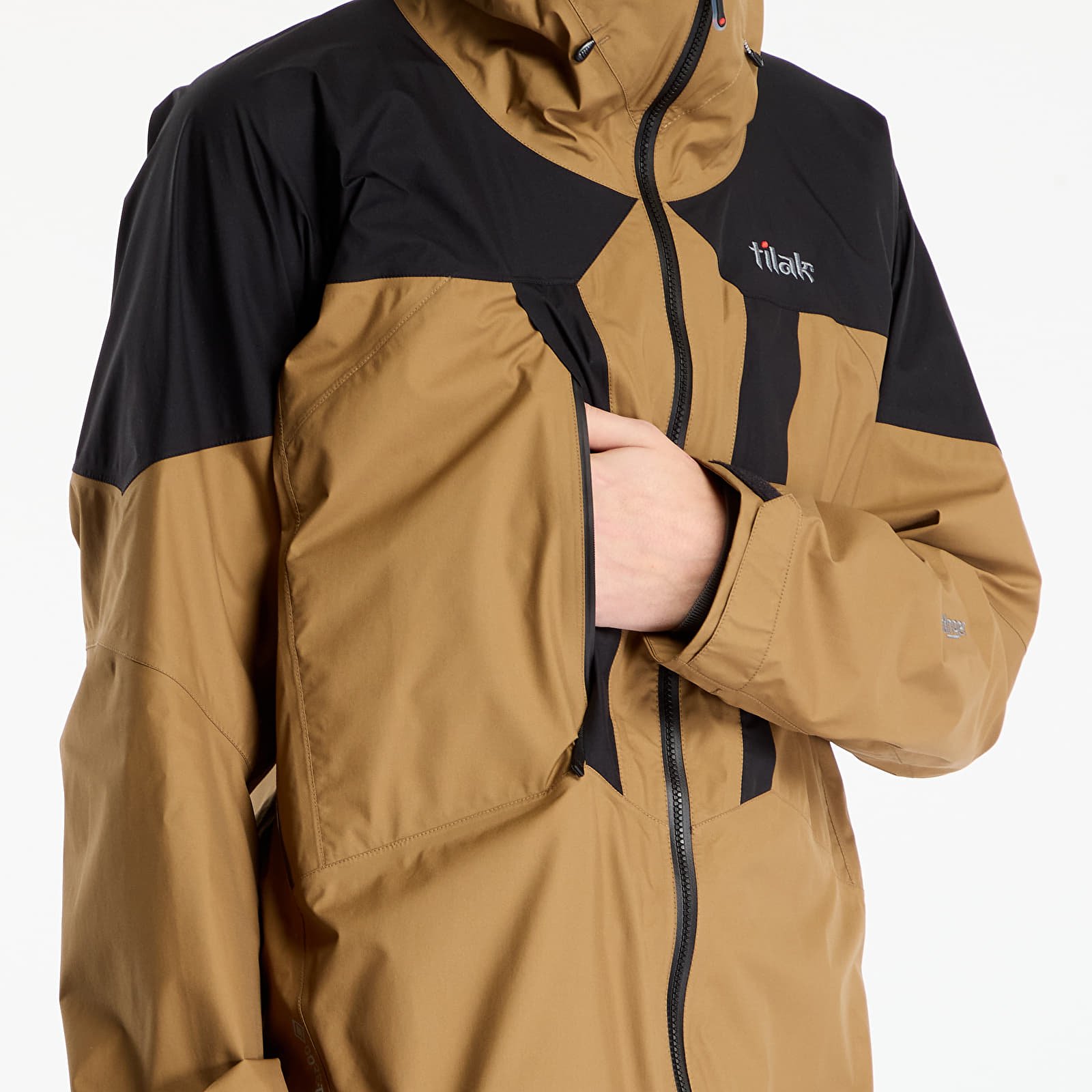 Pánské bundy Tilak Stinger Paclite 25 Bronze Brown/ Caviar Black