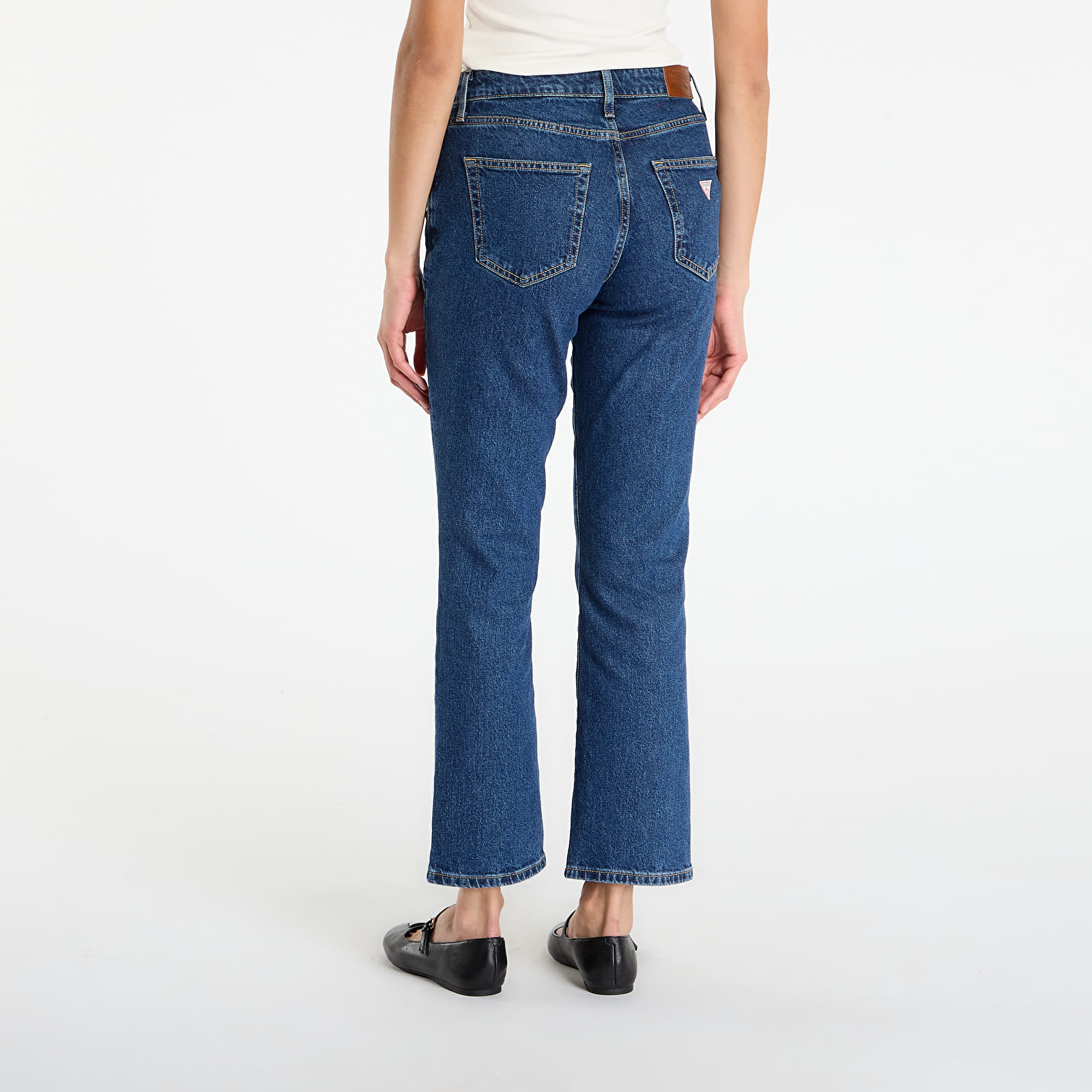 Blugi Guess Jeans G08 Mid Rise Stra Denim
