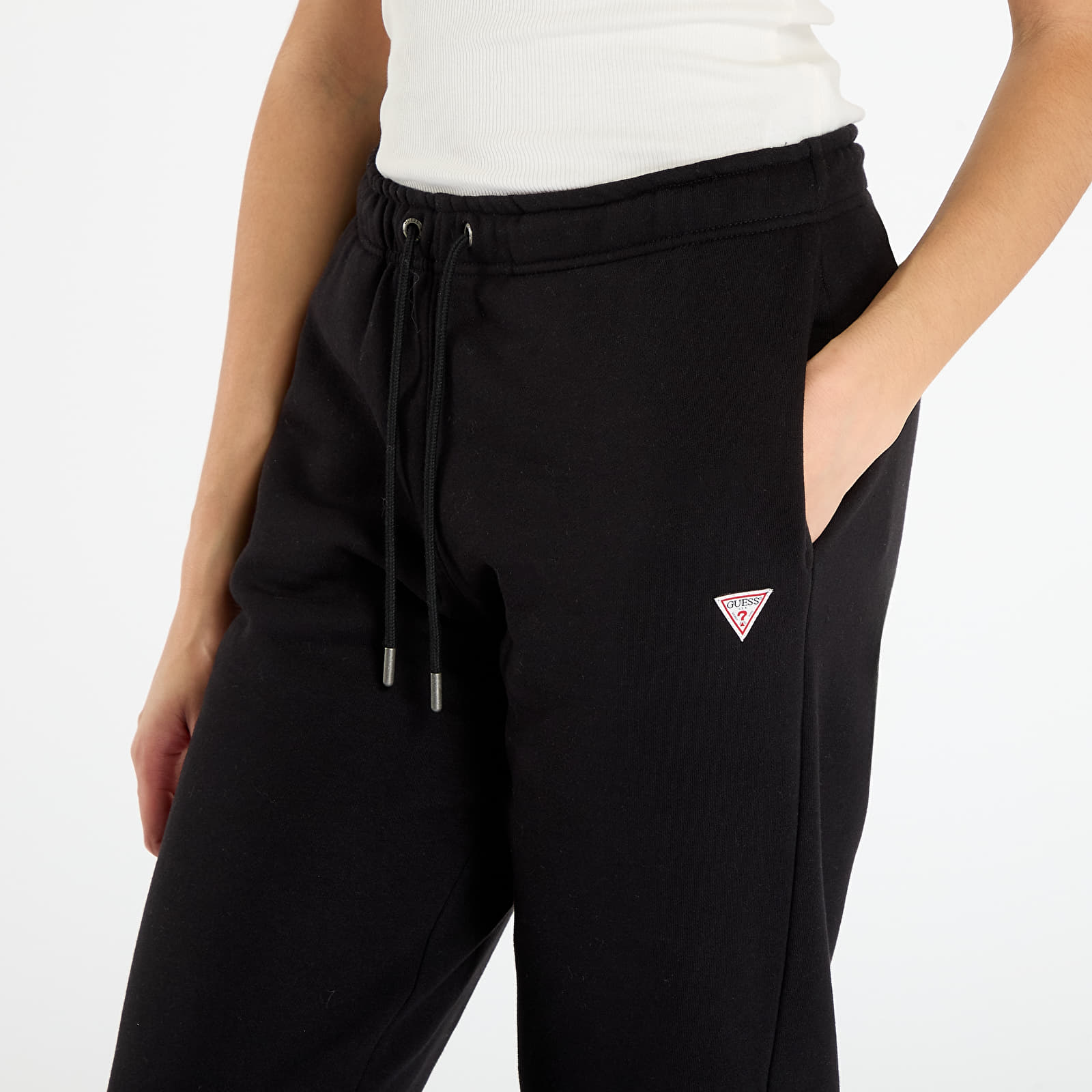 Jogginghosen Guess Jeans Triangle Label Jo Black