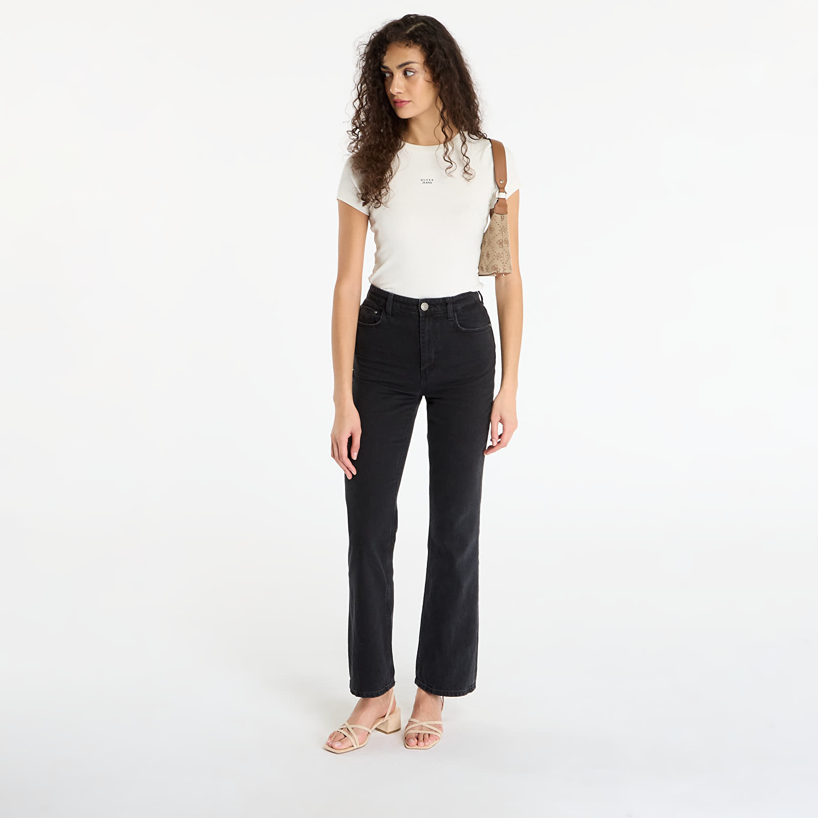 Blugi GUESS 80S Straight Black