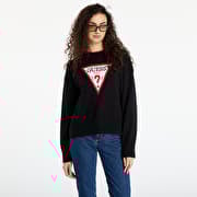 Guess Jeans Ls Cn Big Triangl Black