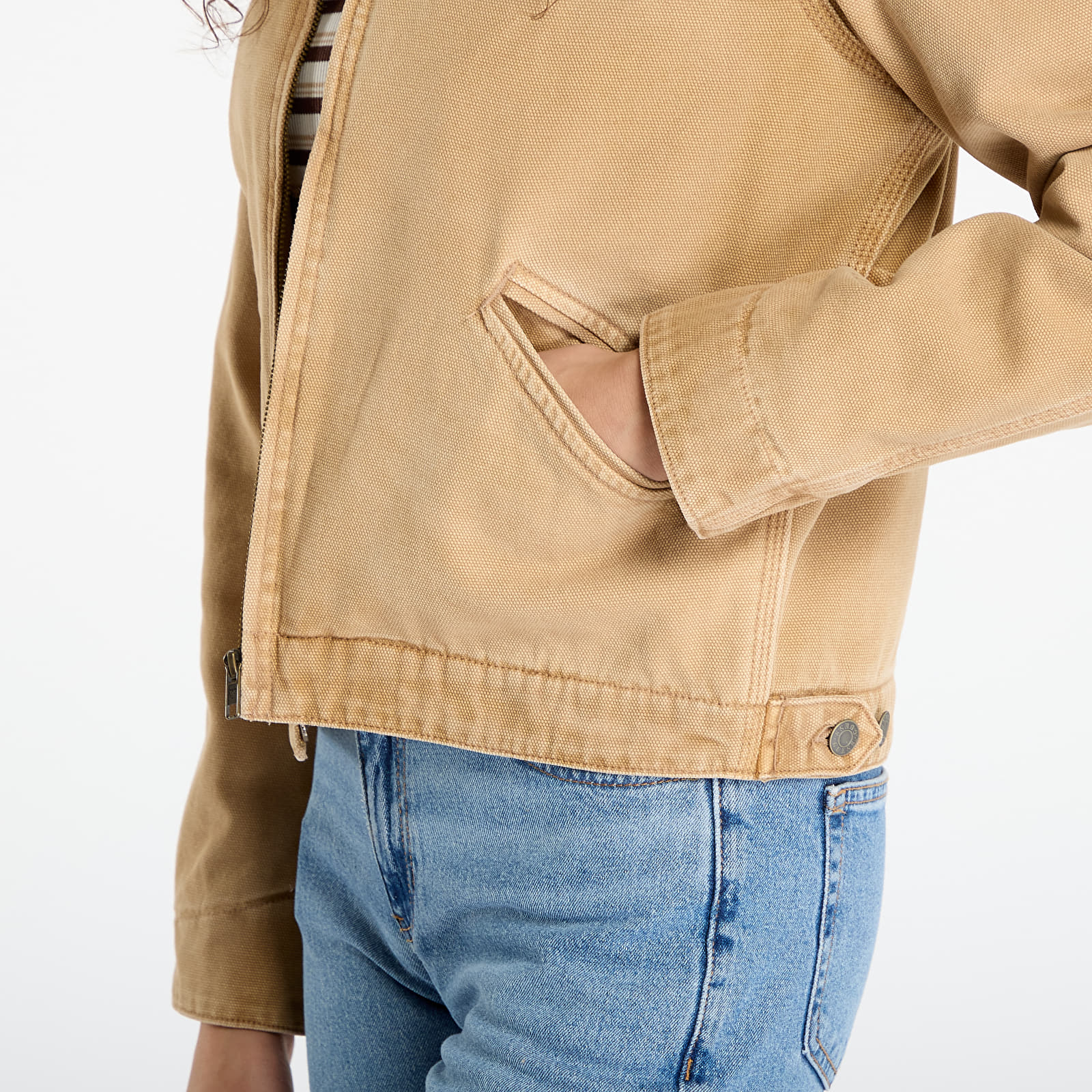 Jacken Guess Originals Cropped Workwear Beige