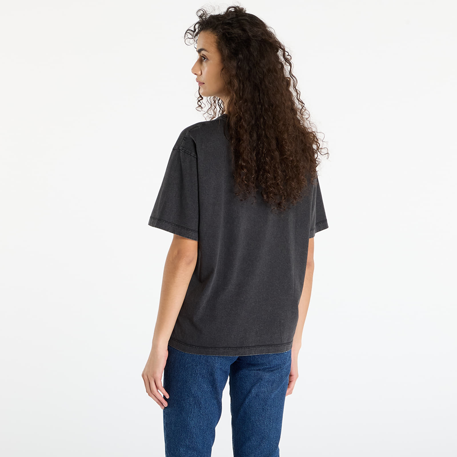 Tričká Guess Jeans Ss Cn Os Iconic T-shirt Black